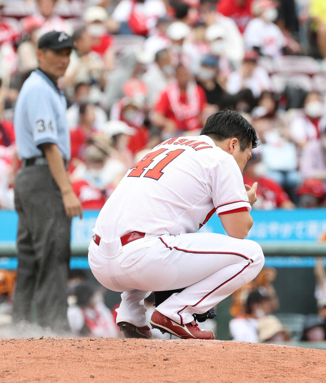 カープ勝ちパ全員炎上。佐々岡監督「僕の責任」