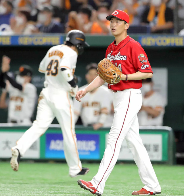 カープ大瀬良炎上に佐々岡監督「今バタバタ考えている