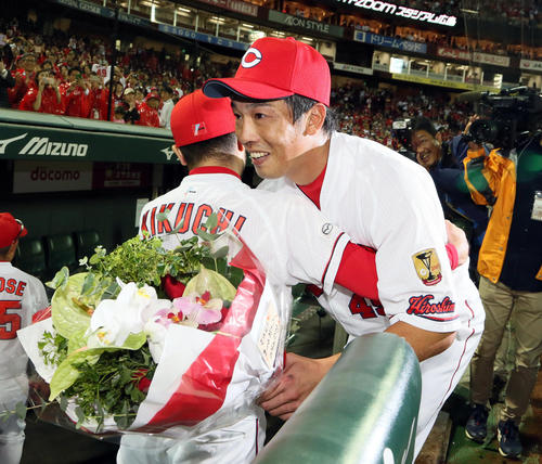 天谷宗一郎_引退セレモニー