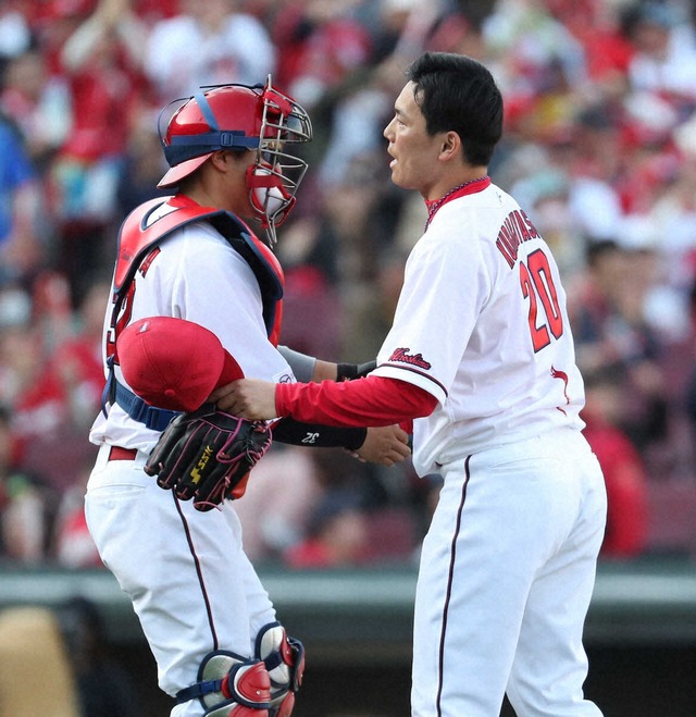 カープ栗林『2試合1.1回7失点』