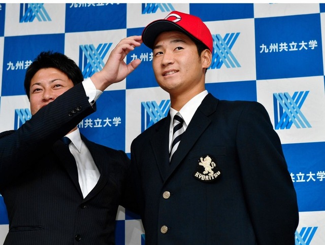 広島ドラ2島内颯太郎契約更改