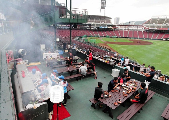 広島カープ_決起集会_マツダＢＢＱ