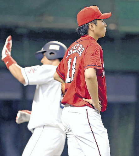 大瀬良大地_中継ぎ_初登板_回またぎ