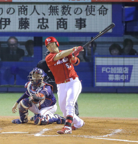 鈴木誠也満塁ホームラン