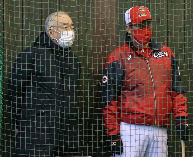 カープ松田オーナーが森下＆大瀬良＆九里