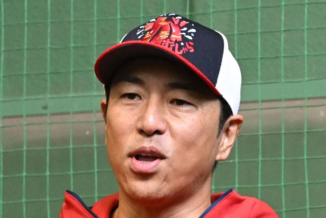 カープ黒田アド「朝、目が覚めたから来ただけ」と、いたずらっぽく笑った。