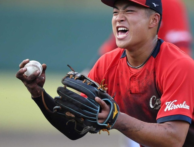 カープ中村奨成6号2ラン!内田3号!田村猛打賞&先制打