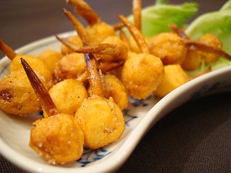 福山_くわい素揚げ