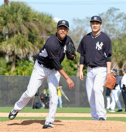 黒田_マー君_投げ込み