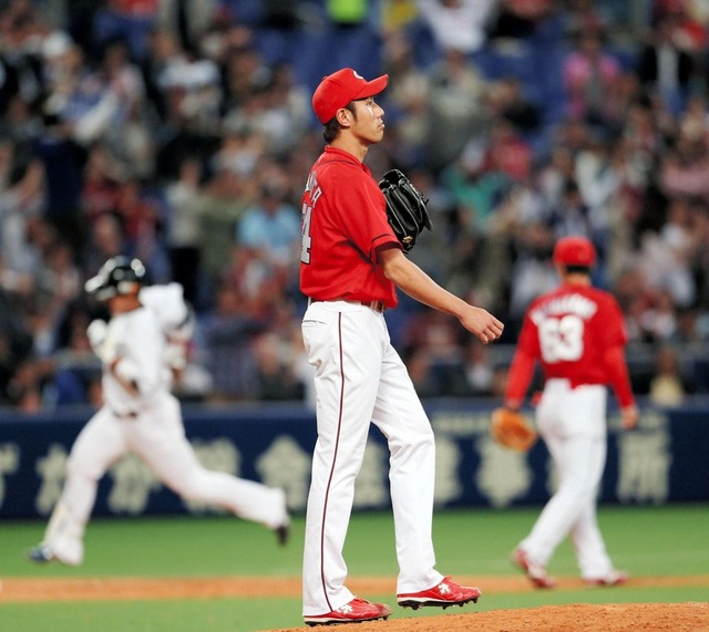 中田廉高橋周平満塁ホームラン被弾