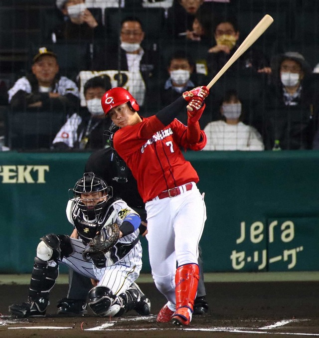 カープ堂林翔太打撃フォーム変えない！今季の覚醒打法さらに磨く