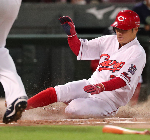 カープ田中広輔、打率.251に爆上げ