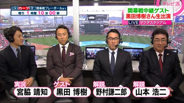 黒田博樹_野村謙二郎_山本浩二