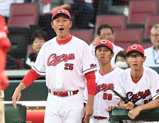 カープ秋山翔吾、阪神戦から1軍昇格