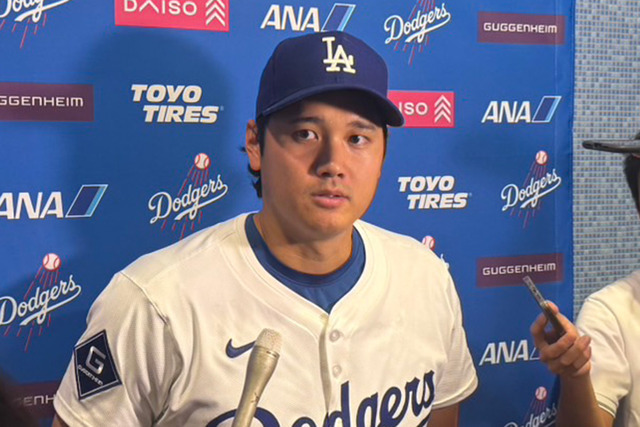 大谷翔平が749日ぶり勝利＆ドジャース初白星_インタビュー