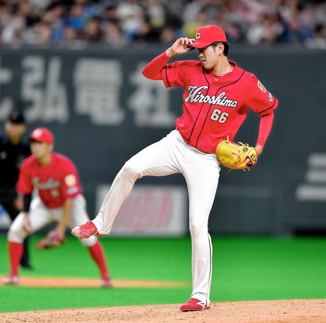 カープ遠藤淳志ロングリリーフ