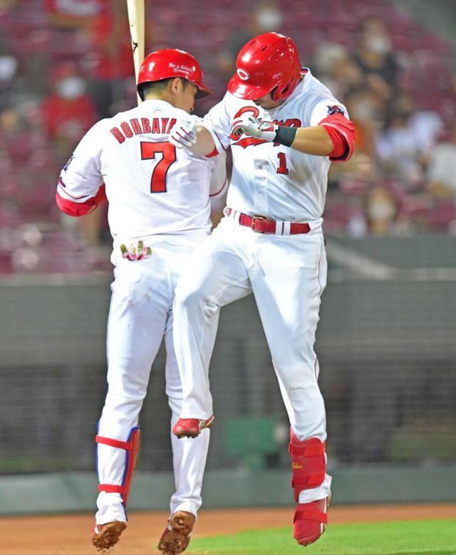 TBS実況、鈴木誠也の2打席連続ホームランと間違える!リプレイ映像