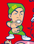 カープ安部友裕かめはめ波