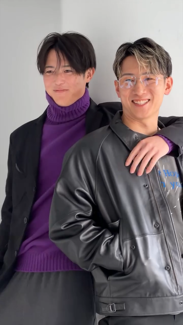 森下暢仁_西川龍馬_オトナミューズ_モデル (1)