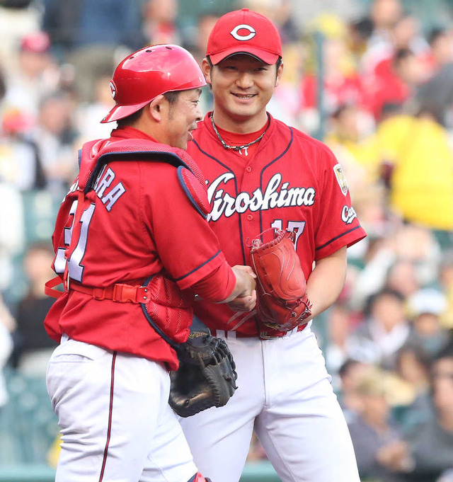 カープ岡田明丈_完投_阪神戦