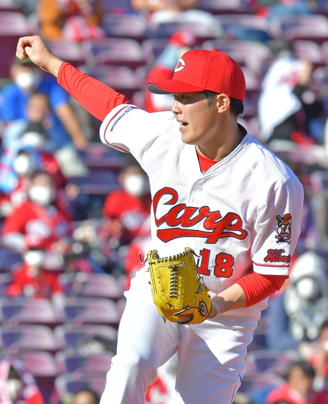 カープ森下7回8K1失点の快投も勝ちパ炎上で9勝目消滅