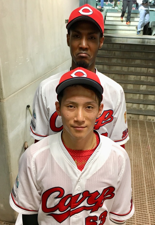 カープ西川龍馬一桁背番号