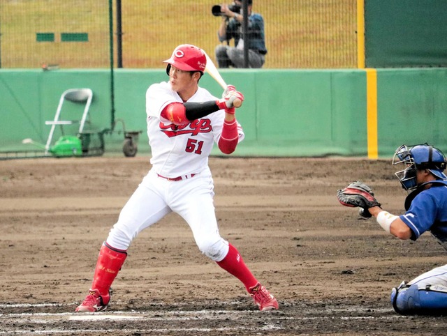 カープ小園2軍打率.305「今季は悔しい思いばっかりだった」
