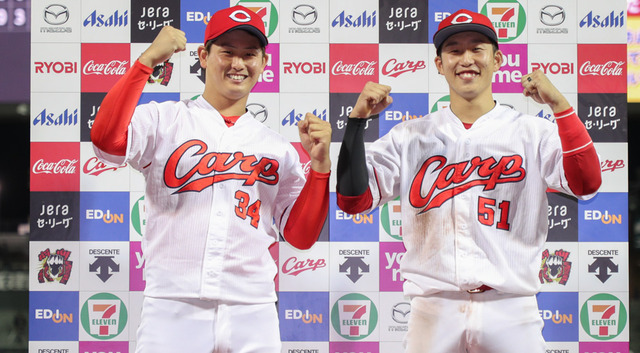 小園海斗高橋昂也ヒーローインタビュー