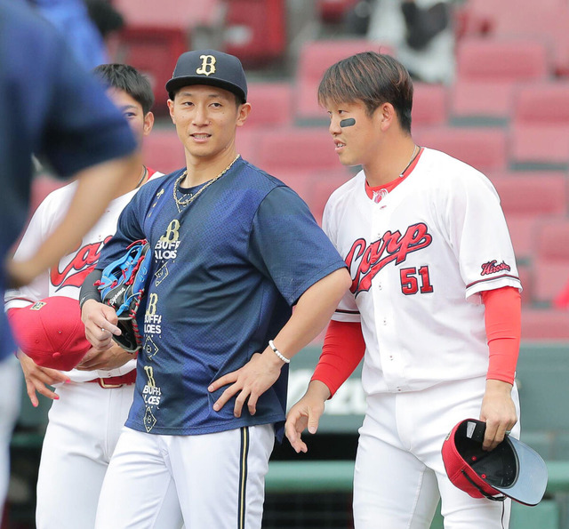オリックス西川龍馬.067(30-2) 0本 0打点 出塁率.125 OPS.192オープン戦
