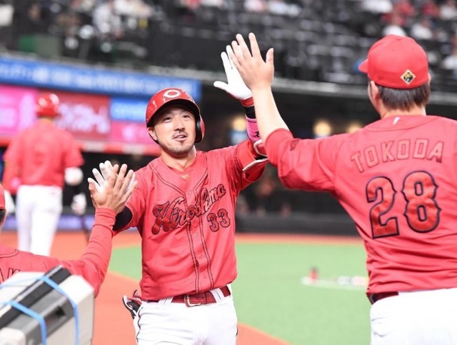 カープ菊池4号先制HR！佐藤プロ初ヒット！松山代打犠飛！矢野2安打2盗塁！床田8回1失点で7勝目！栗林18S締め！守備陣好守連発で守り勝つ！【広島2-1西武/試合結果】
