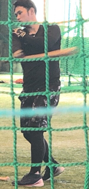 正隨優弥中田翔自主トレ