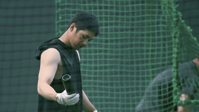 カープ中村奨成二俣翔一休日返上打撃練習