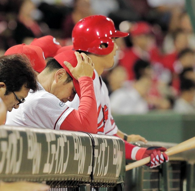 広島カープ5発19失点