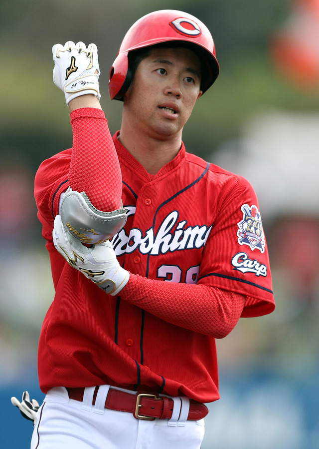 カープ宇草、初の1軍昇格