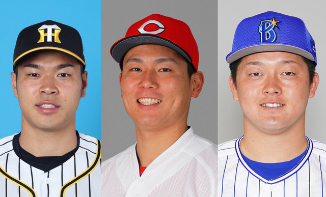 カープ栗林・阪神佐藤・DeNA牧の新人王レース