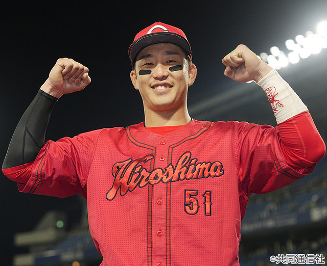 カープ小園が5月度「JERAセリーグAWARD」大賞