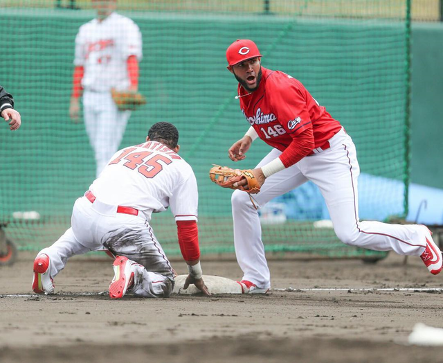 広島メヒアホームランオープン戦