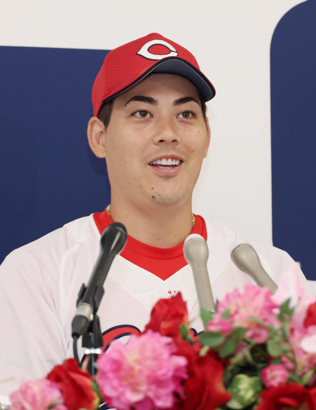カープ九里亜蓮、海外FA権取得「向こう(メジャー)の野球に興味はある」MLBへの思い隠さず