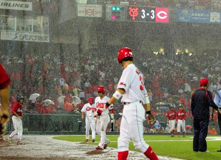 マエケン雨乞い