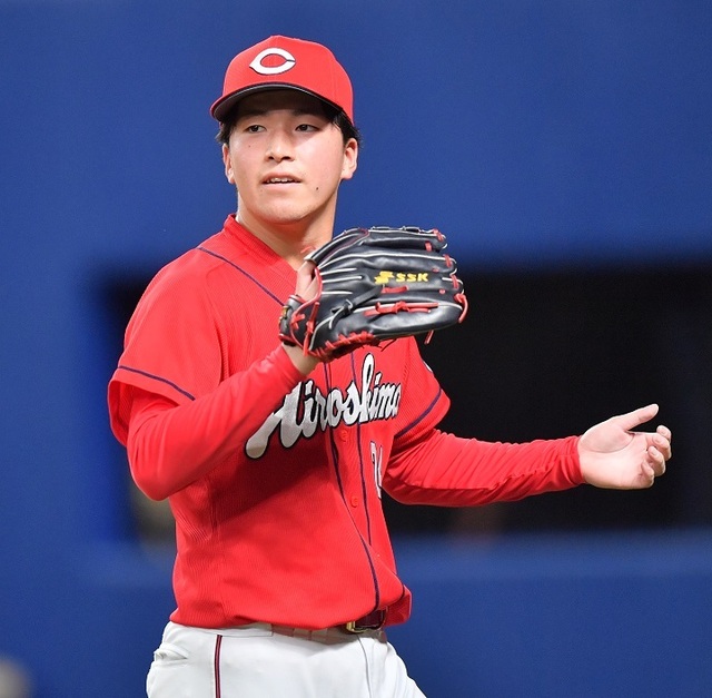 カープ黒原拓未、ブルペン入り51球
