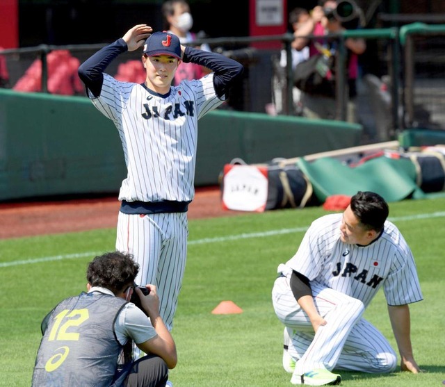 カープ森下＆栗林が楽天マー君＆SB千賀らと侍ジャパンで交流