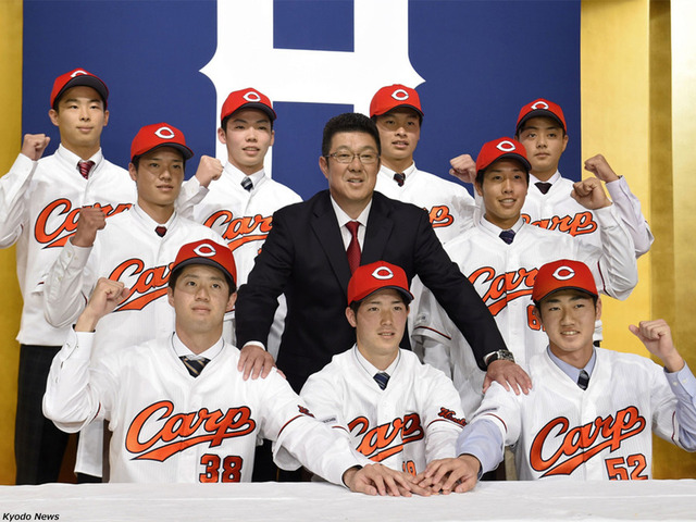 カープ秋季キャンプメンバー2020年