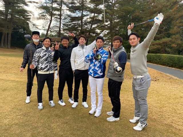 カープ選手会ゴルフ2021!戦力外の今村猛&高橋大樹も参加 (1)