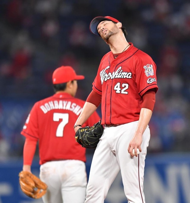 広島Kジョンソン6試合勝利なし。佐々岡監督「球にキレがなかった」