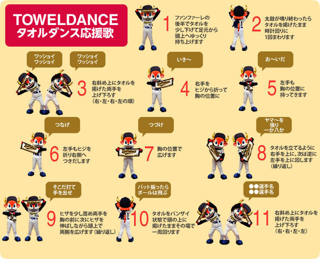 タオル応援オリックス