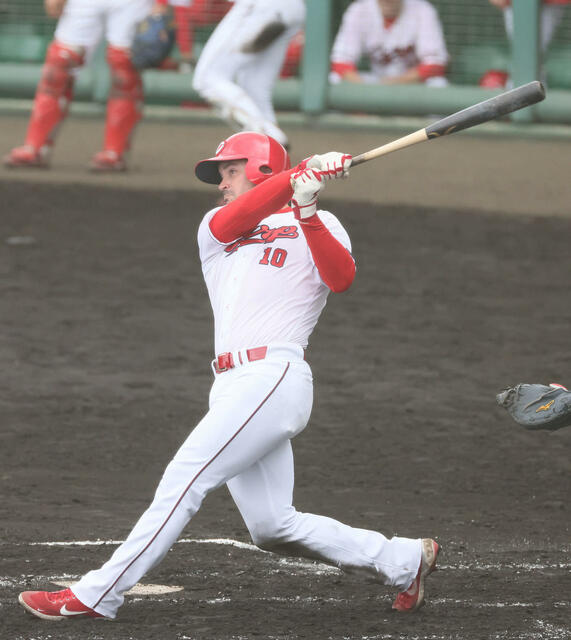 広島レイノルズがシート打撃