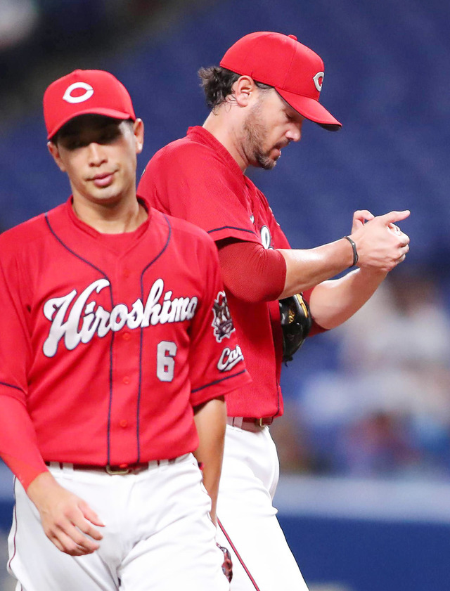 カープKジョンソン、開幕7連敗