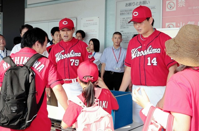西日本豪雨_プロ野球_募金活動_02