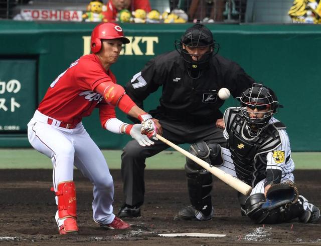 広島_阪神_オープン戦_西川龍馬