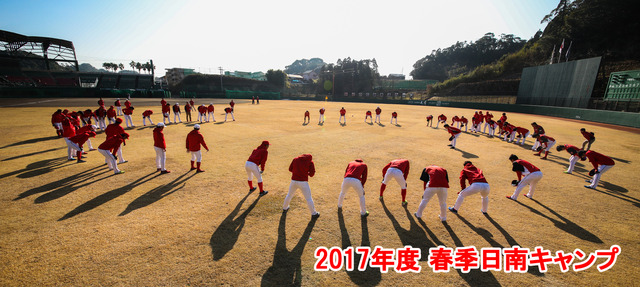 広島カープ_日南キャンプ (1)